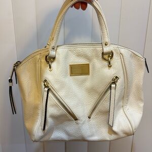 Mini Juicy Couture White Leather Purse